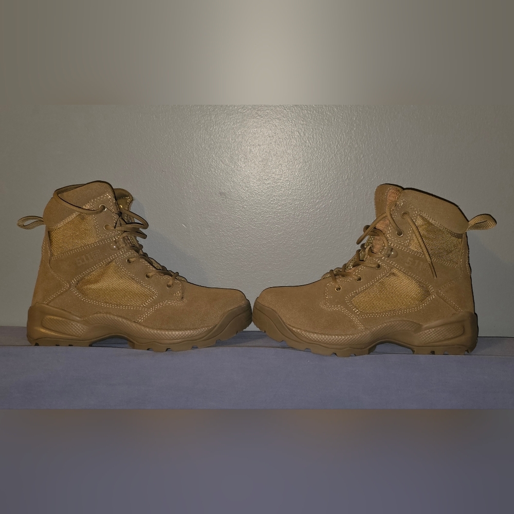 5.11 Tactical Women's Lace Up Boots in Coyote Brown